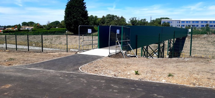 Public right of way bridge