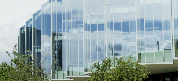 Outside view of AstraZeneca Cambridge