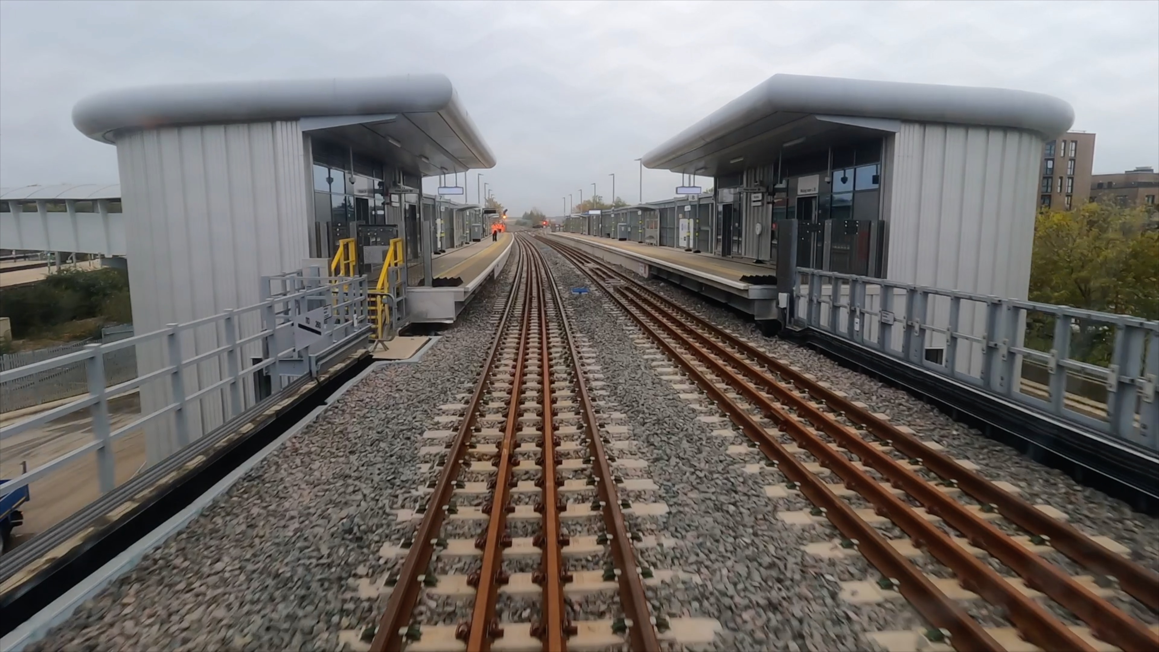 Track image from Bletchley station