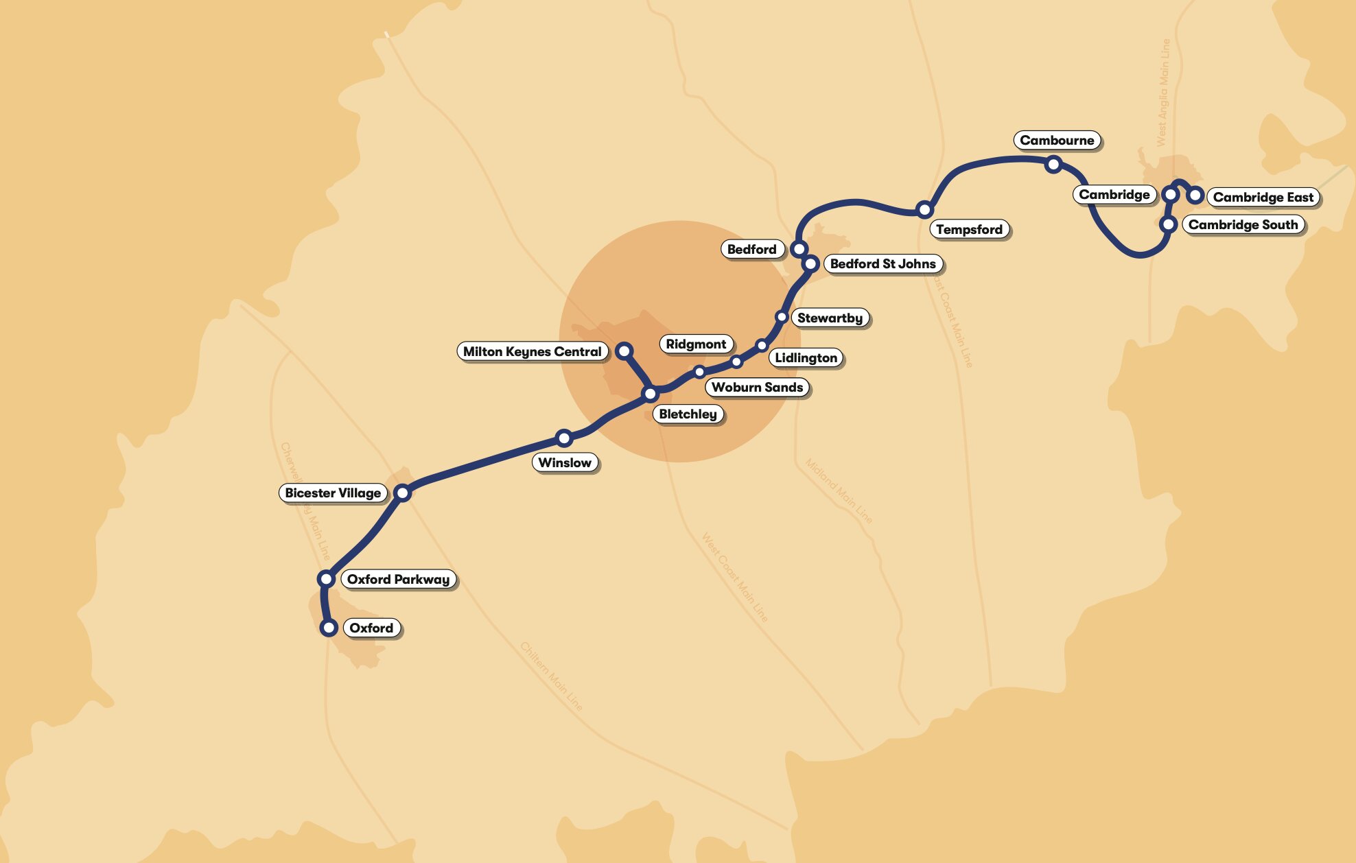 Bucks map