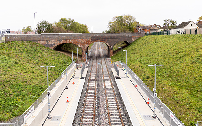 Image of bridge at Winslow station