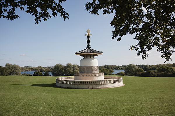 water fountain in milton keynes
